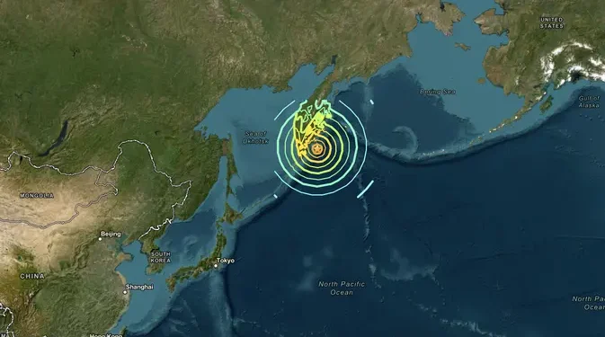 43 Gempa Susulan Guncang Rusia dengan yang Terbesar Magnitudo 6.9 menurut BMKG
