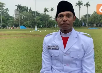 Perjalanan Bram dari Kuli Bangunan ke Paskibraka Nasional 2025 Mengharumkan Papua Selatan