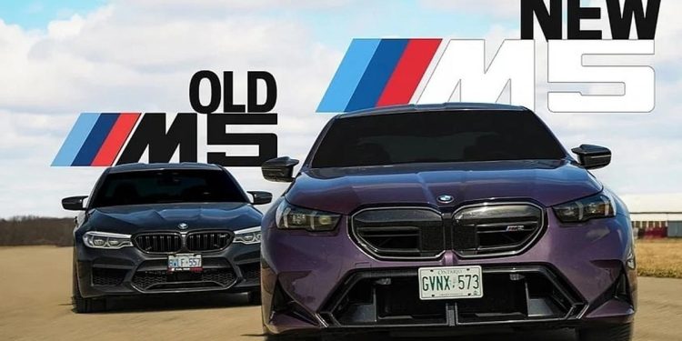 Perbandingan Menarik BMW M5 Terbaru dan Model Pendahulunya