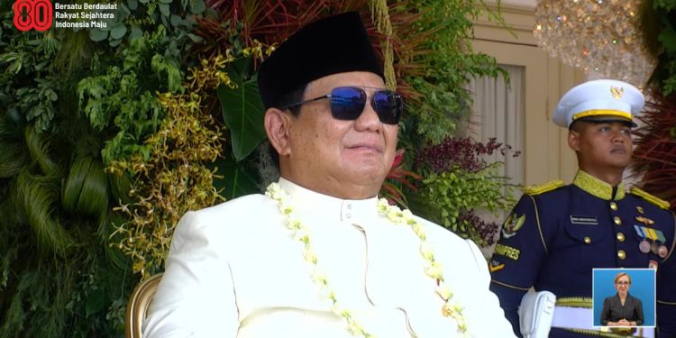 Gaya Berkacamata Hitam Presiden dan Menterinya di Upacara 17 Agustus 2025 di Istana Merdeka