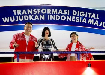 Karnaval HUT RI ke-80 Hadirkan Truk Digital Robot AI dan Satelit SATRIA-1 dari Kemkomdigi