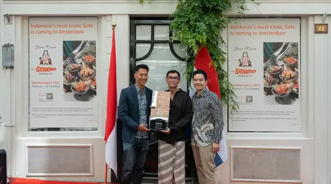 Sate House Senayan Buka Restoran ke-80 di Amsterdam Menjelang HUT ke-80 RI