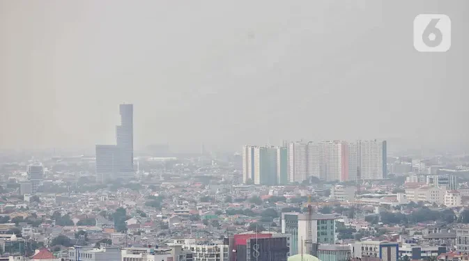 Kualitas Udara Jakarta Tidak Sehat Peringkat Terburuk Kedua Dunia Senin Pagi