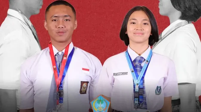 Bianca Alessia dari Tomohon Dilantik Sebagai Pembawa Baki Paskibraka Nasional 2025