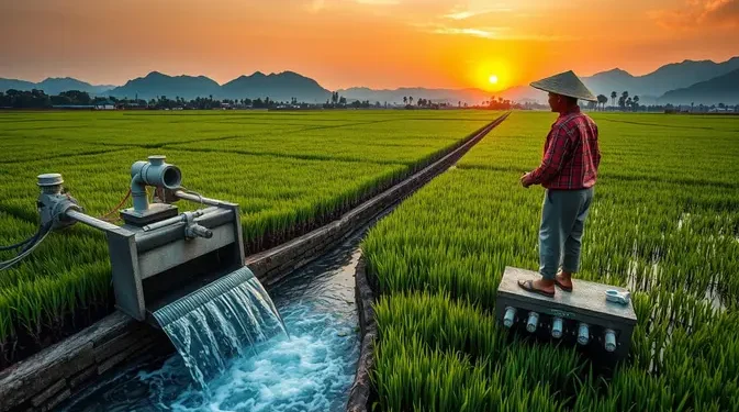 Brantas Abipraya Kerjakan 4 Proyek Irigasi, Simak Lokasinya