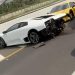 Kecelakaan Supercar Tabrak Pembatas Jalan di Tol Kunciran Diduga Ngebut dan Sulit Dikendalikan