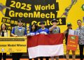 Siswa SMAK 4 Penabur Raih Medali Perunggu di The World GreenMech Robotics Competition 2025