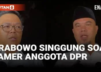 Prabowo Bahas Gaya Hidup Anggota DPR di Depan Kader Gerindra