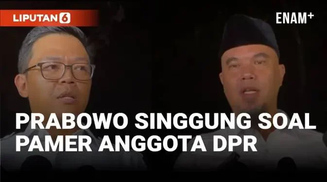 Prabowo Bahas Gaya Hidup Anggota DPR di Depan Kader Gerindra