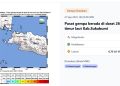 Gempa Hari Ini Akhir Pekan Minggu 21 September 2025 Enam Kali Guncang Indonesia