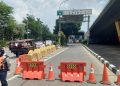Macet di Gerbang Tol Dalam Kota Ruas Cawang-Tomang-Pluit Sedang Dalam Perbaikan
