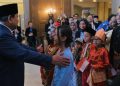 Momen Hangat Diaspora Menyambut Kedatangan Presiden di Ottawa Kanada