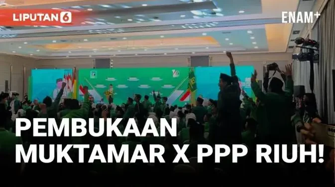 Keriuhan pada Pembukaan Muktamar X PPP
