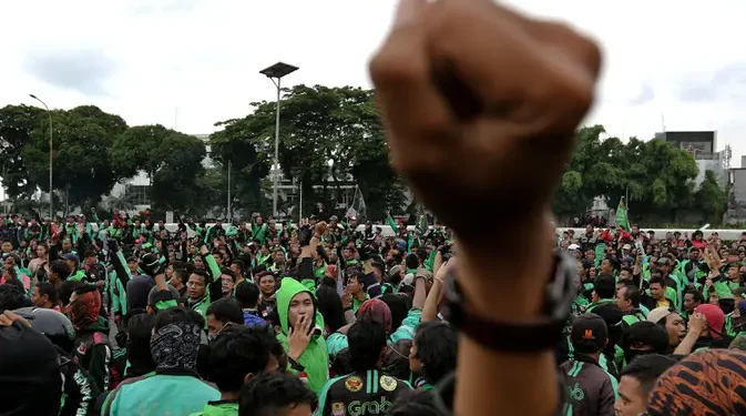 Demo Hari Ini, 5000 Pengemudi Ojol Akan Datangi Istana dan Gedung DPR