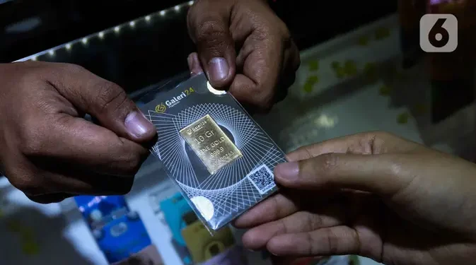 Harga Emas Pegadaian 18 September 2025: Antam dan Galeri24 Naik Tajam