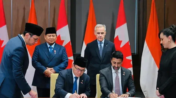 Perjanjian Dagang Bersejarah RI dengan Uni Eropa dan Kanada Akses Pasar Baja dan CPO Lebih Luas