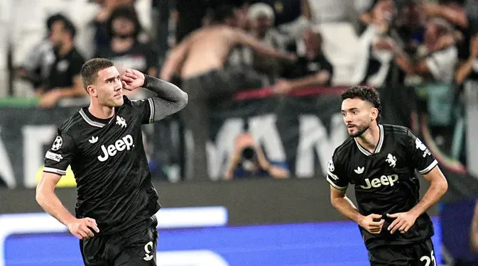 Drama 8 Gol Juventus vs Dortmund: Rekor Tercipta, Yildiz dan Vlahovic Menjadi Kunci