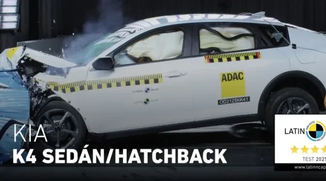K4 Raih Rating 5 Bintang di Uji Tabrak Latin NCAP 2025