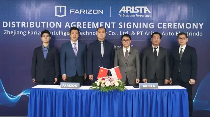 Arista Kerjasama dengan Farizon Bawa Kendaraan Niaga Listrik ke Indonesia