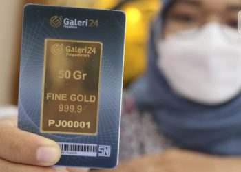 Harga Emas Pegadaian Hari Ini 9 September 2025 Melonjak Tinggi