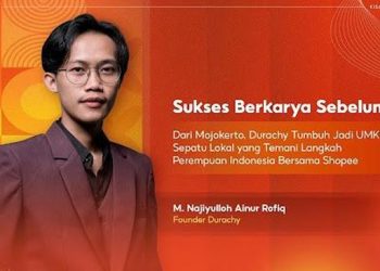 Pendiri Durachy Sukses Dukung Perempuan Indonesia Melalui Shopee