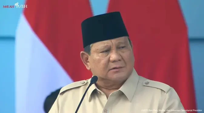 Prabowo Minta TNI Dukung Penegak Hukum Jaga Sumber Daya Alam Kita Selamatkan Kekayaan