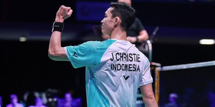 Jonatan Christie Menang di Denmark Open 2025 Setelah Comeback Melawan Shi Yu Qi