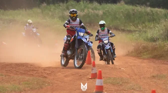 Pelatihan Off-Road diadakan, WR155 dan YZ125X Jadi Andalan Utama