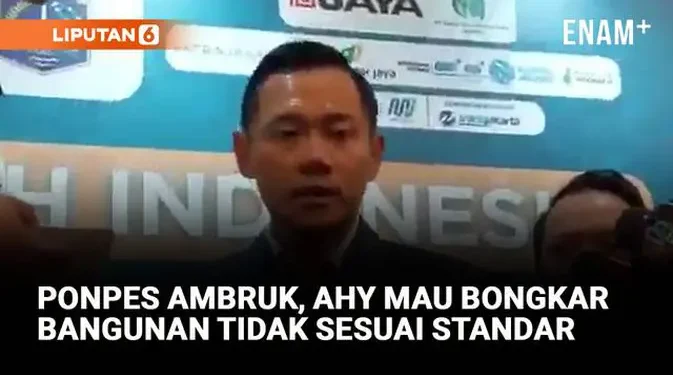 Menko Janji Tertibkan Bangunan Tak Sesuai Standar Usai Insiden Ponpes Ambruk
