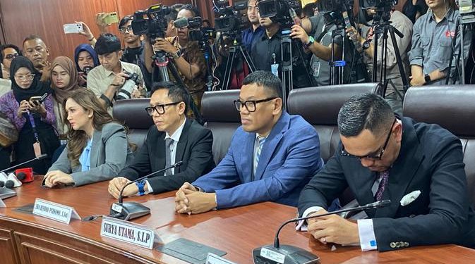 Wajah Lesu Sahroni, Eko Patrio, Uya Kuya dan Nafa Urbach saat Sidang MKD