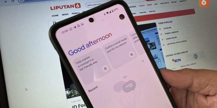 Gemini Canvas Mengubah Perintah Teks Menjadi Slide Presentasi dengan Foto, Simak Caranya