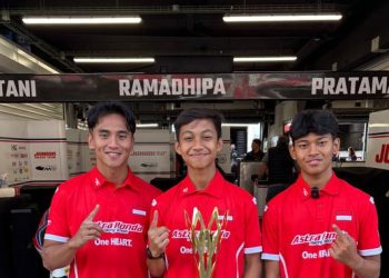Paddock Pembalap Muda Indonesia di Sirkuit Catalunya