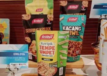 BRI Sukses Membantu UMKM Erildya Cemilan Family Meningkatkan Kelas usaha