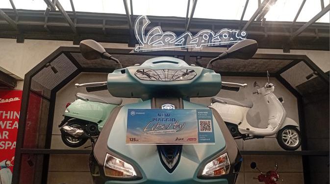Piaggio Liberty S Memperkenalkan Panel Digital dan Fitur MIA Terbaru