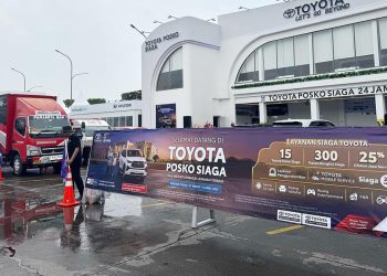 Posko Siaga Nataru dari Bridgestone dan Toyota, Tawarkan Cek dan Servis Ban