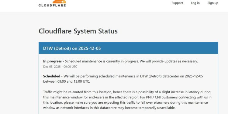Cloudflare Down di Seluruh Dunia, Layanan Canva dan Zoom Mengalami Gangguan