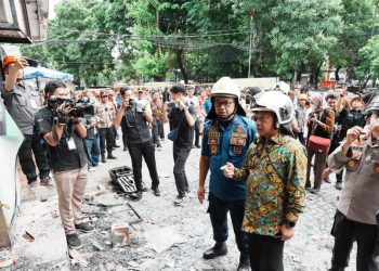 Tinjau Lokasi Kebakaran Kemayoran dan Evaluasi Kelayakan Bangunan oleh Mendagri