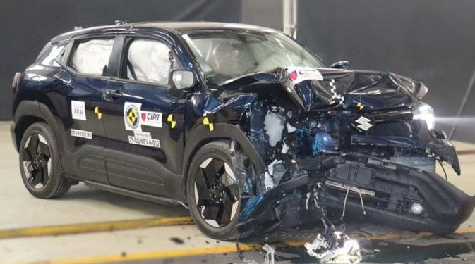 eVitara Raih Bintang 5 dalam Uji Tabrak Keamanan Mobil