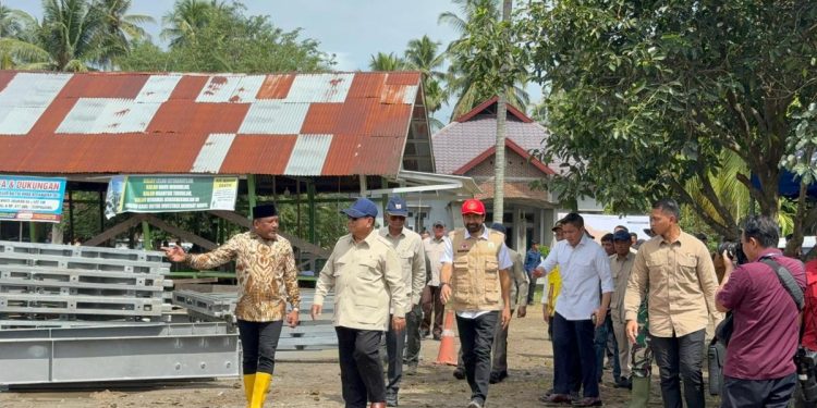 Prabowo Targetkan Penyelesaian Jembatan Bailey di Bireuen Aceh dalam 1 Minggu