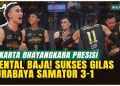 Surabaya Dikalahkan Jakarta Bhayangkara Presisi 3-1, Akhir Dramatis Empat Set