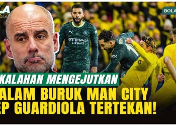 Guardiola Akui Manchester City Tertekan Usai Kalah dari Bodo Glimt