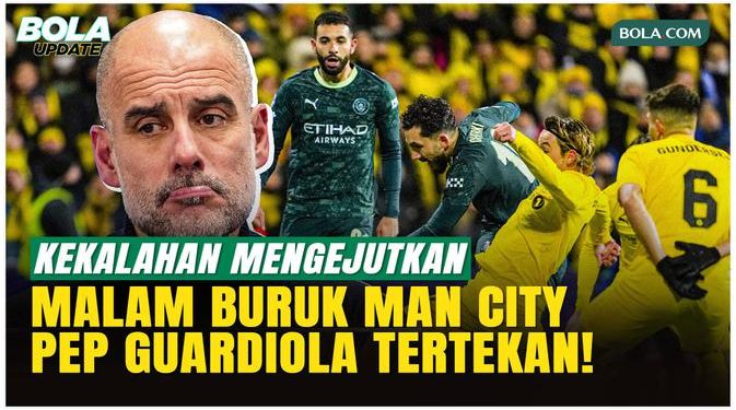 Guardiola Akui Manchester City Tertekan Usai Kalah dari Bodo Glimt
