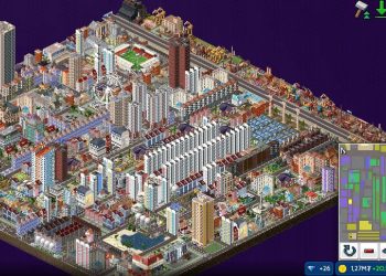 Game Membangun Kota Lintas Platform dengan Transportasi dan Bencana Dinamis