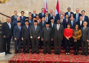 Prabowo Bertemu Wakil PM Inggris dan Pengusaha di Lancaster House