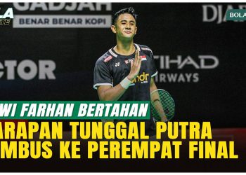Drama Penuh, Alwi Farhan Lolos ke Perempat Final Indonesia Masters 2026