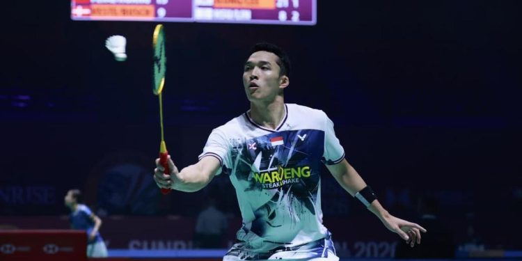 Jonatan Christie Sebut Pertandingan Tunggal Putra di Singapura Tidak Adil