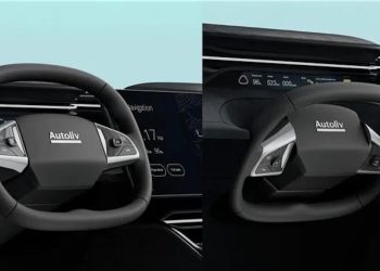 Setir Lipat untuk Mobil Otonom Ditampilkan di CES 2026 oleh Autoliv