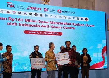 OJK dan Bank Kembali Salurkan Dana Rp 161 Miliar untuk Korban Penipuan