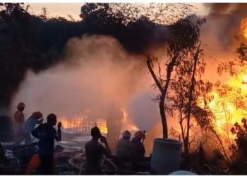 Ledakan Misterius di Venezuela, Minyak Jatuh dari Langit-Dikira Kiamat