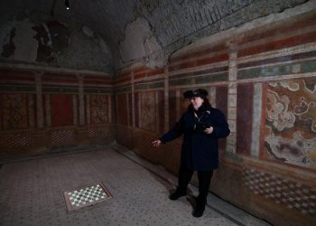 Rumah Romawi Kuno Casa dei Grifi di Italia Kini Dibuka untuk Pengunjung